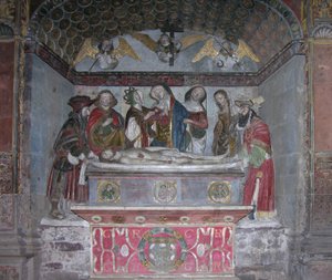 The Tombment, n. 1523 (maalattu kivi) tekijältä French School