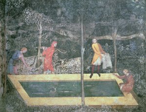Kalalampi, polttarihuoneesta, 1343 tekijältä French School
