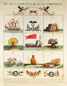 Maatalouden ja kaupan peli, 1700-luvun loppu tekijältä French School