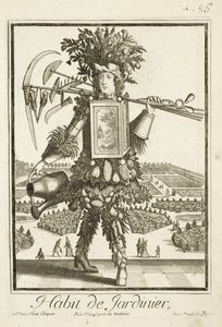 The Gardeners Costume, kuvitus Denis Diderot