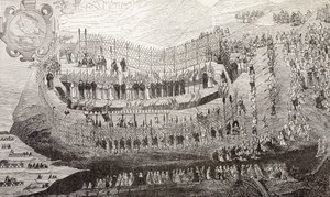 Nagasakin suuri marttyyrikuolema, 1622, Paul Lacroix