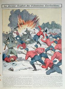 "The Latest Exploit of the Garibaldi Volunteers", kuvitus lapsille tekijältä French School