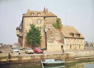 Luutnanssi, josta Samuel de Champlain (1567-1635) lähti Uuteen Ranskaan, 15. maaliskuuta 1603, sitten 16. huhtikuuta 1608 tekijältä French School