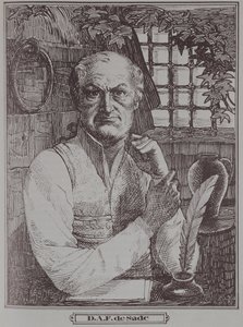 Markiisi de Sade (1740-1814) vankilassa tekijältä French School