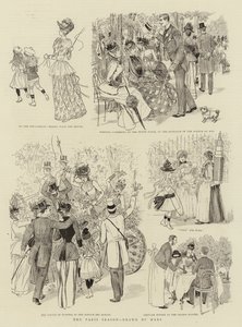 Pariisin kausi (litho) tekijältä French School