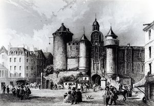 Petit Chatelet 1700-luvulla tekijältä French School