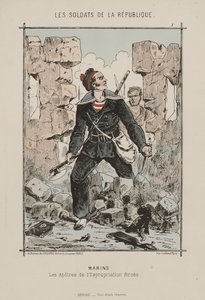Tasavallan sotilaat. Merimiehet: pakkolunastuksen apostolit (väri litho) tekijältä French School