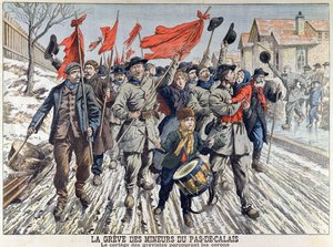 Kaivostyöläisten lakko Pas-de-Calais