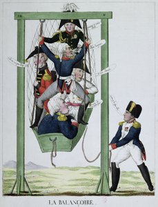 Swing, karikatyyri Napoleonista (1769-1821), n. 1814 tekijältä French School