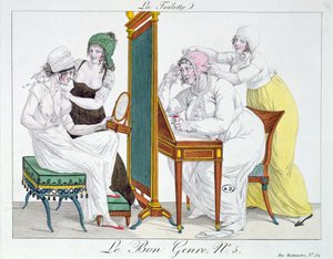 WC, sarjasta Le Bon Genre, 1800-luvun alku tekijältä French School