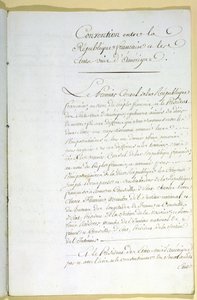 Mortefontinen sopimus, 30. syyskuuta 1800 tekijältä French School