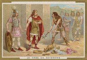 Soissons-maljakko (chromolitho) tekijältä French School
