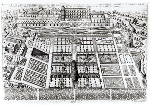 Villa dEsten palatsi ja puutarhat, Tivoli, Italia, n. 1600 tekijältä French School