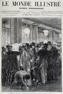Toukokuun 16. päivän kriisi: sanomalehtien lukeminen - toukokuun 1877 "Le monde illustrious" -lehdessä tekijältä French School
