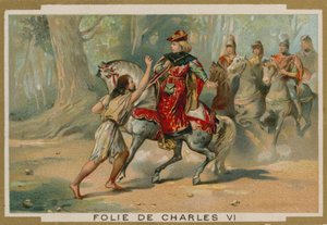 Ranskan kuninkaan Kaarle VI:n hulluus, 1392 tekijältä French School