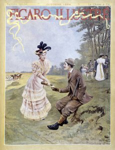 Ammuntametsästys - "" Figaro kuvitettu"" tekijältä French School