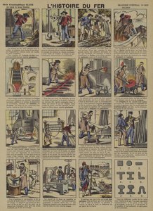 Raudan tarina (väri litho) tekijältä French School