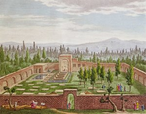 Suuren persialaisen runoilijan Hafiz Shirazin (n. 1325-1388) hauta Shirazissa tekijältä French School
