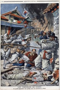 Korean ongelmat, japanilainen vartija, joka kamppailee emutiers kanssa Soulissa, sisältö Yi-Yeungin luopumiseen - "Le Petit Journal" 4. elokuuta tekijältä French School