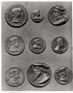 Thomas Bohier, 1513, Pierre Briconnet, Simon Costieres, Robert Briconnet, kardinaali Guillaume dEstouteville (n. 1403-83), Jean Carondelet (1468-1545), Pierre de Sacierges, kardinaali F. de Tournon, 1535, tekijältä French School