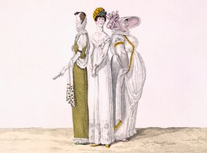 Three Parisian Graces, levy 16, le Bon Genre, n.1810 (värikaiverrus) tekijältä French School