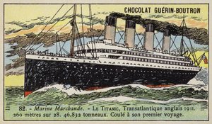 Titanic, brittiläinen transatlanttinen laiva tekijältä French School