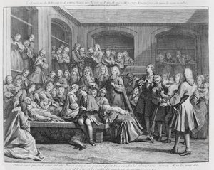Francois de Parisin hauta Saint Medardissa tekijältä French School