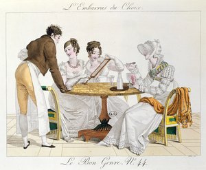 Too Much Choice, levy 44 Le Bon Genrestä, 1827 tekijältä French School