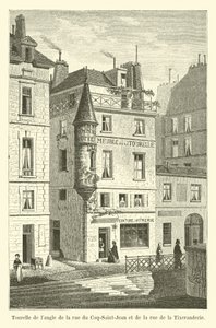 Torni rue du Coq-Saint-Jeanin ja rue de la Tixeranderien kulmassa tekijältä French School