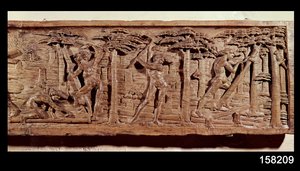 Puukauppa Brasiliasta, n. 1550 (puu)