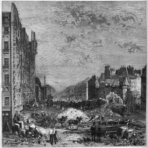 Pariisin muutos toisen imperiumin aikana: Haussmann-bulevardien teoksia. Rue Hautefeuillen ja rue de l