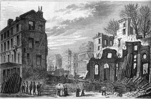 Pariisin muunnokset toisen imperiumin alaisuudessa, Haussmann Paris: Boulevard Saint Germain (Saint-Germain) lävistäminen tekijältä French School