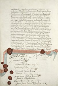 Westfalenin sopimus, allekirjoitettu Munsterissa 24. lokakuuta 1648 (katso 211403) tekijältä French School