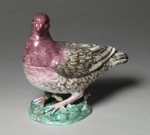 Tureen kyyhkynen muodossa, valmistaja Sceaux Factory, n.1760 tekijältä French School