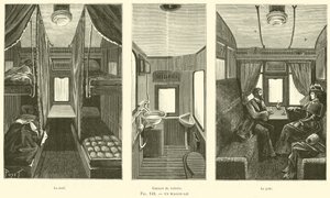 Un Wagon-Lit (kaiverrus) tekijältä French School