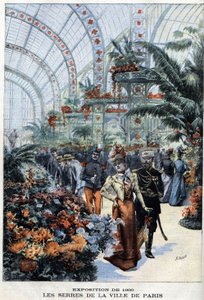 Pariisin yleisnäyttely vuonna 1900: kasvihuoneet Palais de l