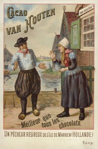 Van Houten Chocolate - hollantilainen pariskunta