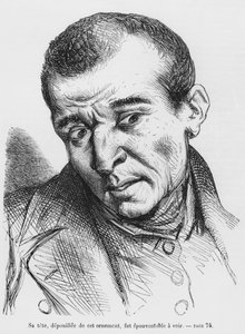 Vautrin pidätetty ja tunnistettu, Honore de Balzacin kuva Splendeurs et Miseres des Courtisanesista, julkaistu 1867 tekijältä French School
