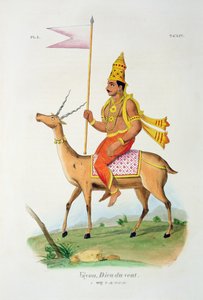 Vayu, kaiverrus C. de Motte (1785-1836) tekijältä French School