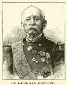 Victor Fevrier, ranskalainen kenraali (kaiverrus) tekijältä French School