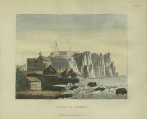 Näkymä Goreelle, 1821 tekijältä French School