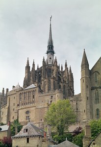 Näkymä Abbeyn chevetistä, 1450-1521 tekijältä French School