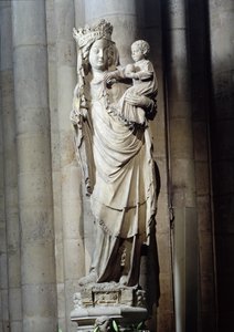 Neitsyt ja lapsi, joka tunnetaan nimellä Notre-Dame de Paris tekijältä French School