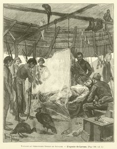 Matka Guyanan Intian alueelle (kaiverrus) tekijältä French School