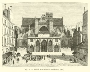 Näkymä Saint-Germain lAuxerrois