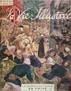 Sota ja ryöstely Kiinassa, La Vie Illustre, 1. helmikuuta 1901 tekijältä French School