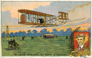 Wilbur Wright lentää Camp d