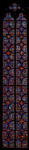 Window w13 Esterin kirja tekijältä French School