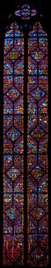 Window w2 Exoduksen ja Leviticuksen kirjat tekijältä French School