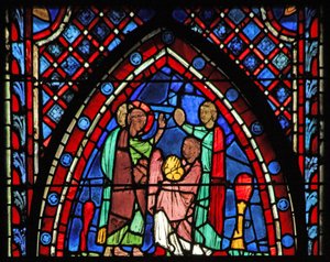 Window w7 St John: muuttaa lehdet kullaksi tekijältä French School